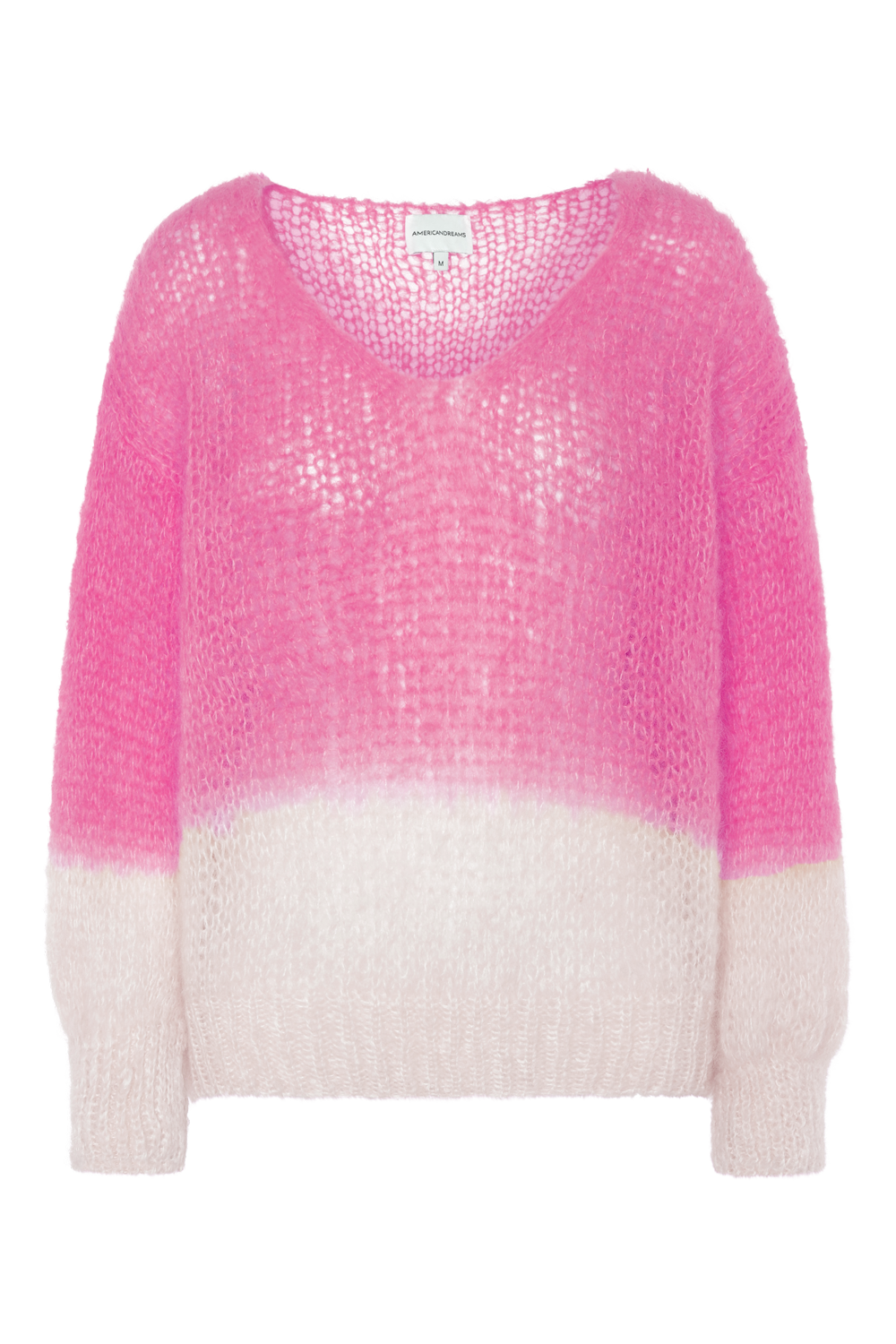 American Dreams Milana Knit Two Tone Pink and White – Paloma + Co