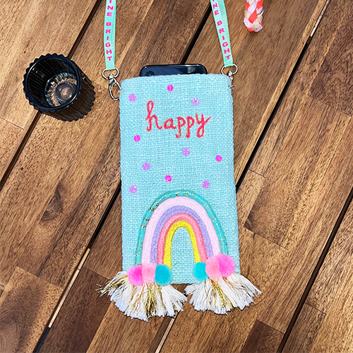 Arissa Happy Rainbow Phone Bag