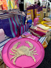 Carnival Homewares Pink Serving Tray