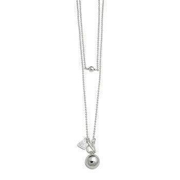 Von Treskow Sterling Silver Chime Ball Necklace - Von Treskow - Jewellery - Paloma + Co Adelaide Boutique