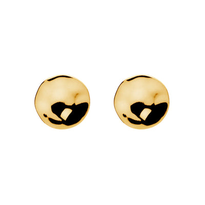 Najo Double Beat Stud Gold and Rose Gold Earring