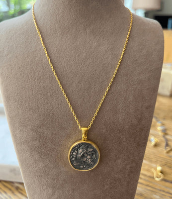 Patara Life Coin Sterling Silver Necklace