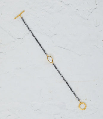 Patara Life Single Pearl Sterling Silver Bracelet