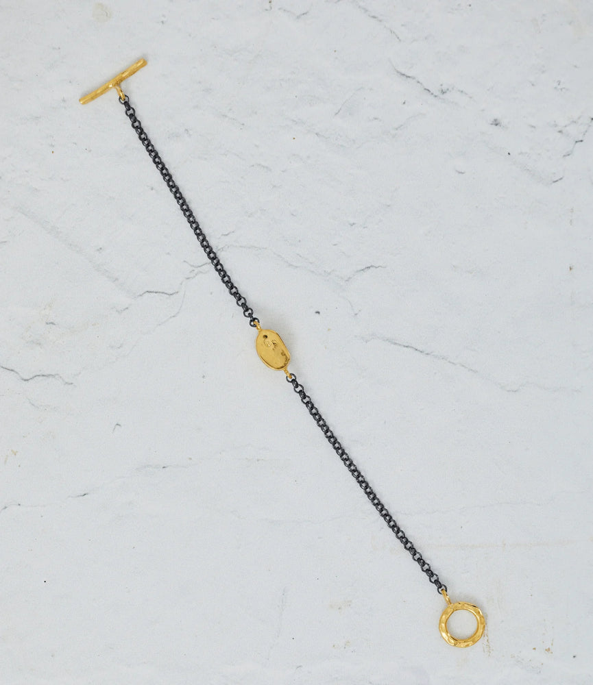 Patara Life Single Pearl Sterling Silver Bracelet