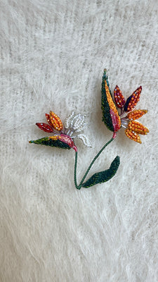 Trovelore Bird of Paradise Flower Brooch