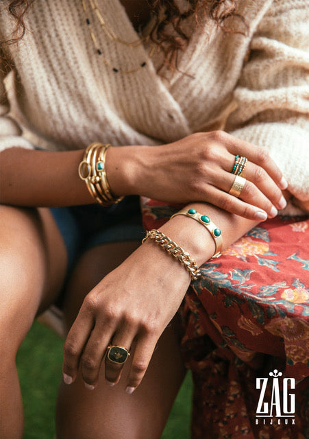 Zag Bijoux Fesso Double Bracelet