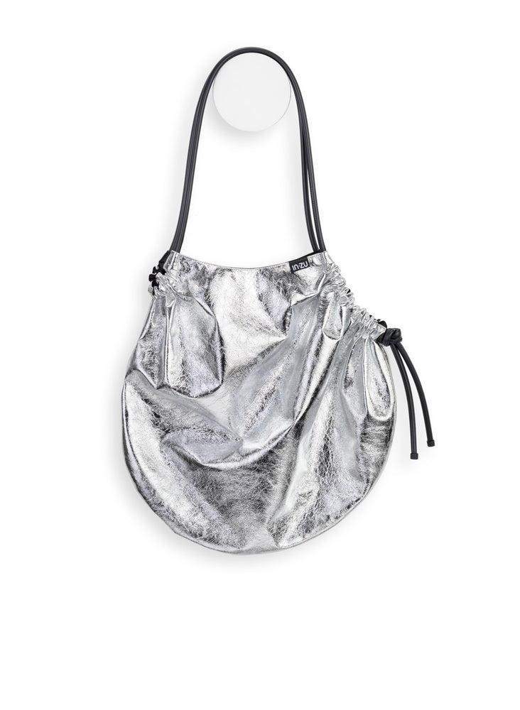 InZu Cocco Tote Bag Silver Space