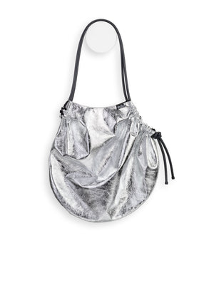 InZu Cocco Tote Bag Silver Space