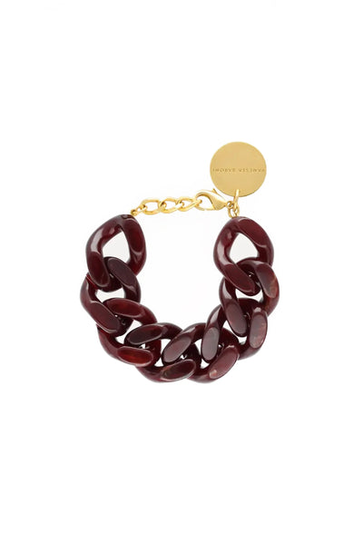 Vanessa Baroni Great Bordeaux Marble Bracelet