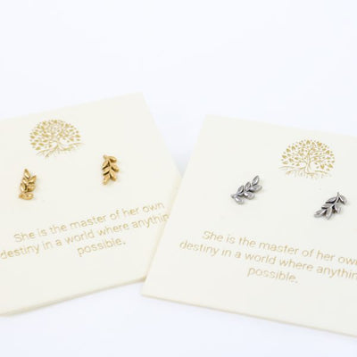 Love Lunamei Inspirations Fern Earring Stud