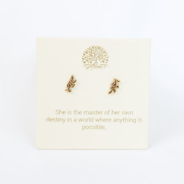 Love Lunamei Inspirations Fern Earring Stud