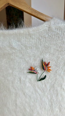 Trovelore Bird of Paradise Flower Brooch
