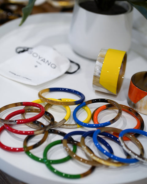 Soyang Paris Horn Coloured Bangles