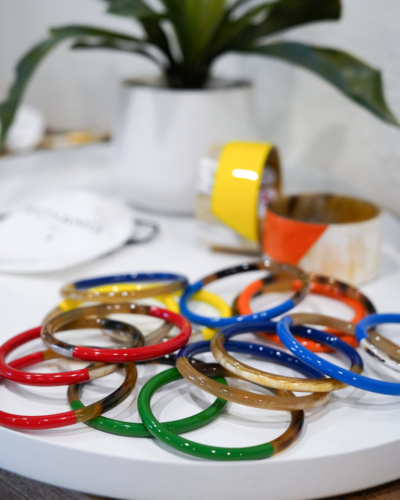 Soyang Paris Horn Coloured Bangles