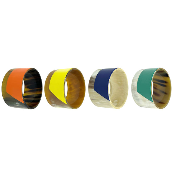 Soyang Paris Horn Two Tone Wide Bangle