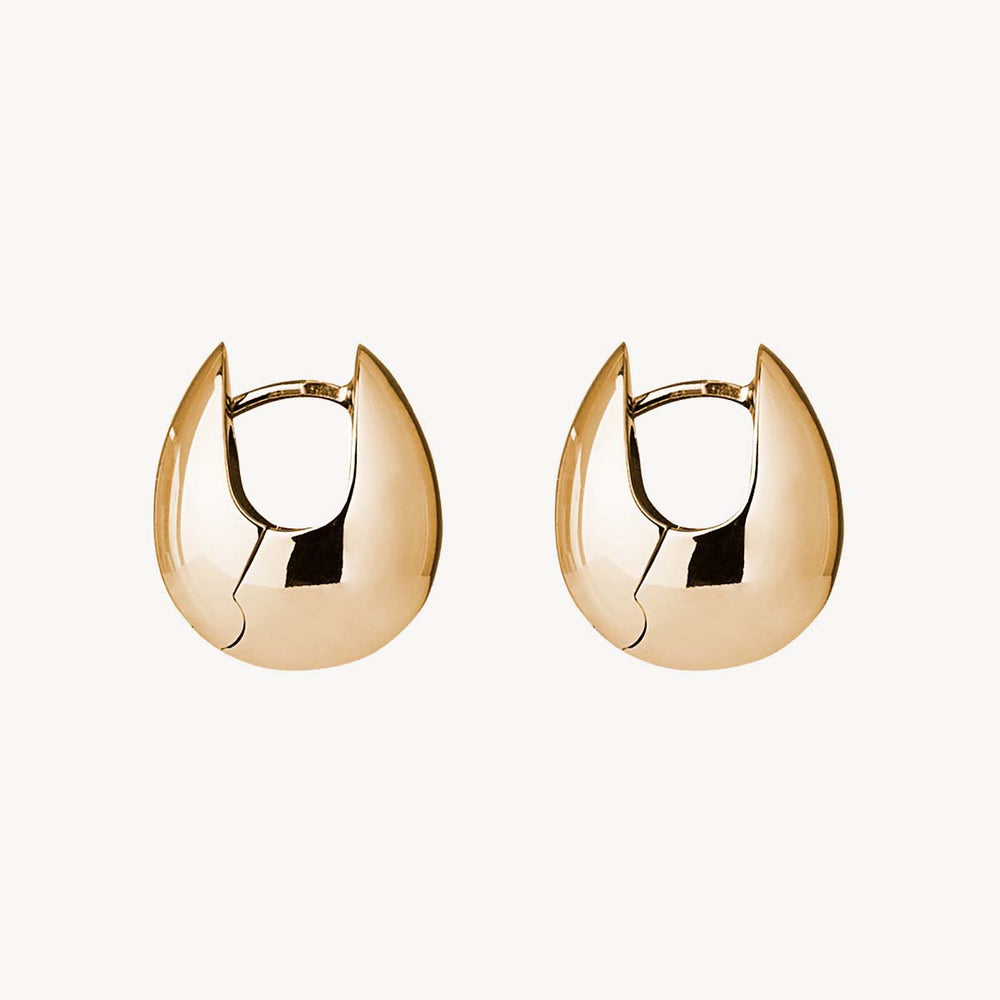 Najo Mode Huggie Earring Gold