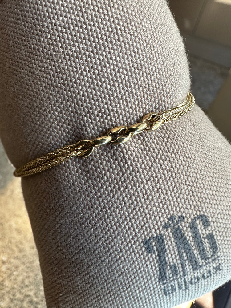 Zag Bijoux Carl Gold Bracelet