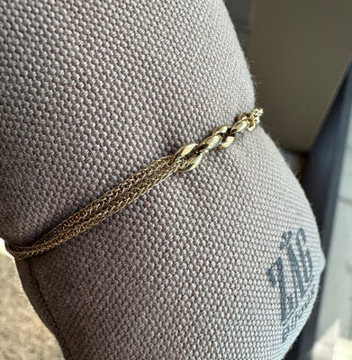 Zag Bijoux Carl Gold Bracelet