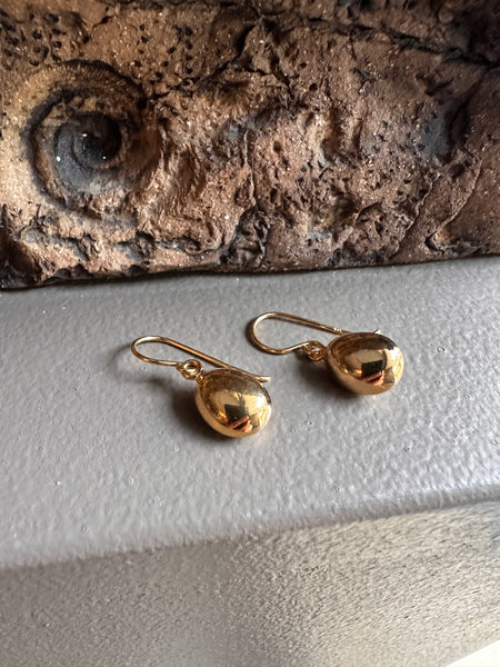 Gammie Gołd Almond Drop Earring