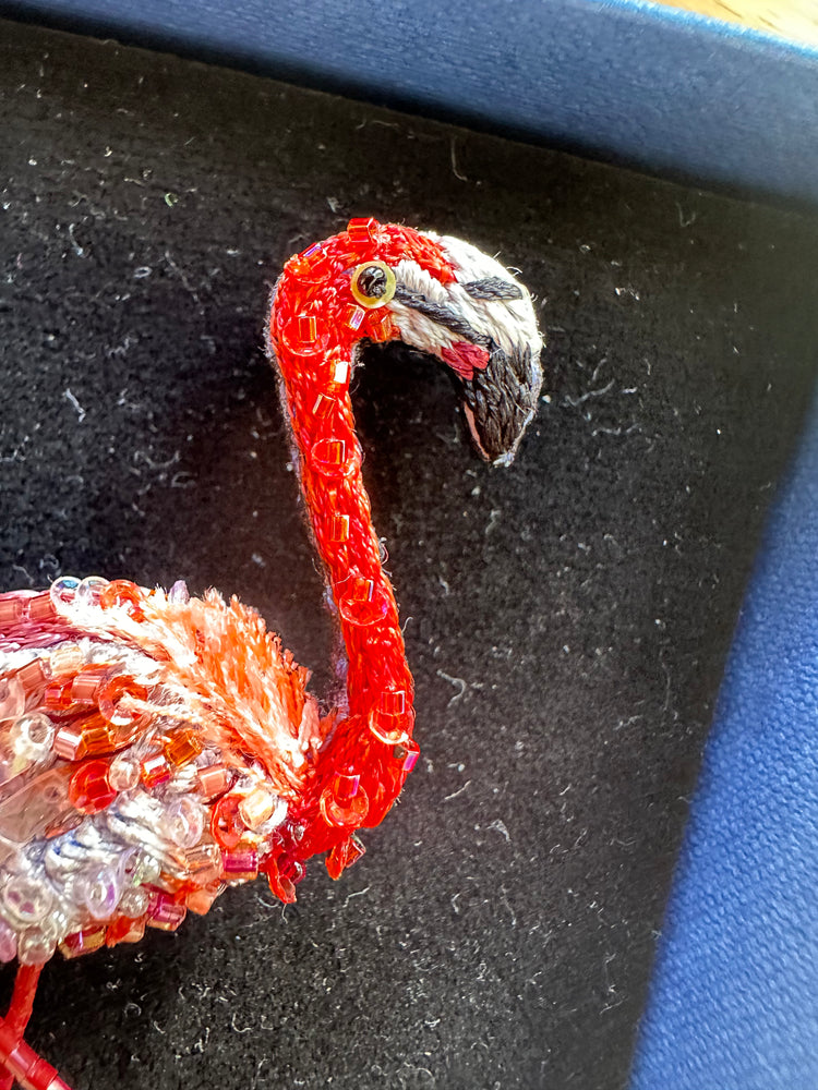 Trovelore Caribbean Flamingo Brooch