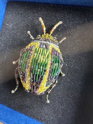 Trovelore Tortoise Beetle Brooch