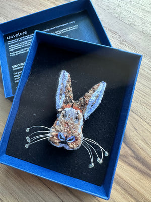 Trovelore Giant Rabbit Brooch