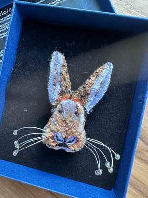 Trovelore Giant Rabbit Brooch