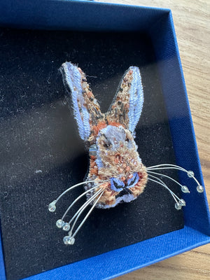 Trovelore Giant Rabbit Brooch