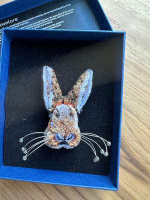 Trovelore Giant Rabbit Brooch