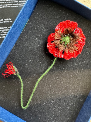 Trovelore Shirley Poppy Brooch