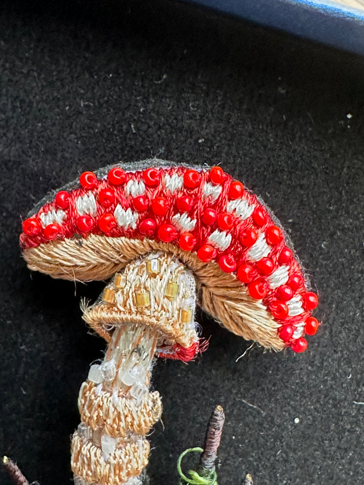 Trovelore Fly Mushroom Brooch