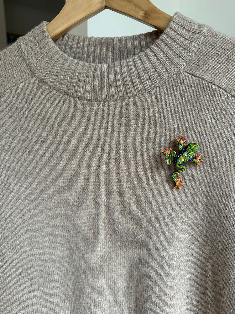 Trovelore Red Eyed Tree Frog Brooch