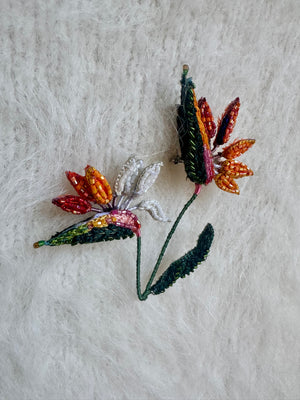 Trovelore Bird of Paradise Flower Brooch