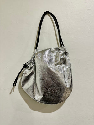 InZu Cocco Tote Bag Silver Space