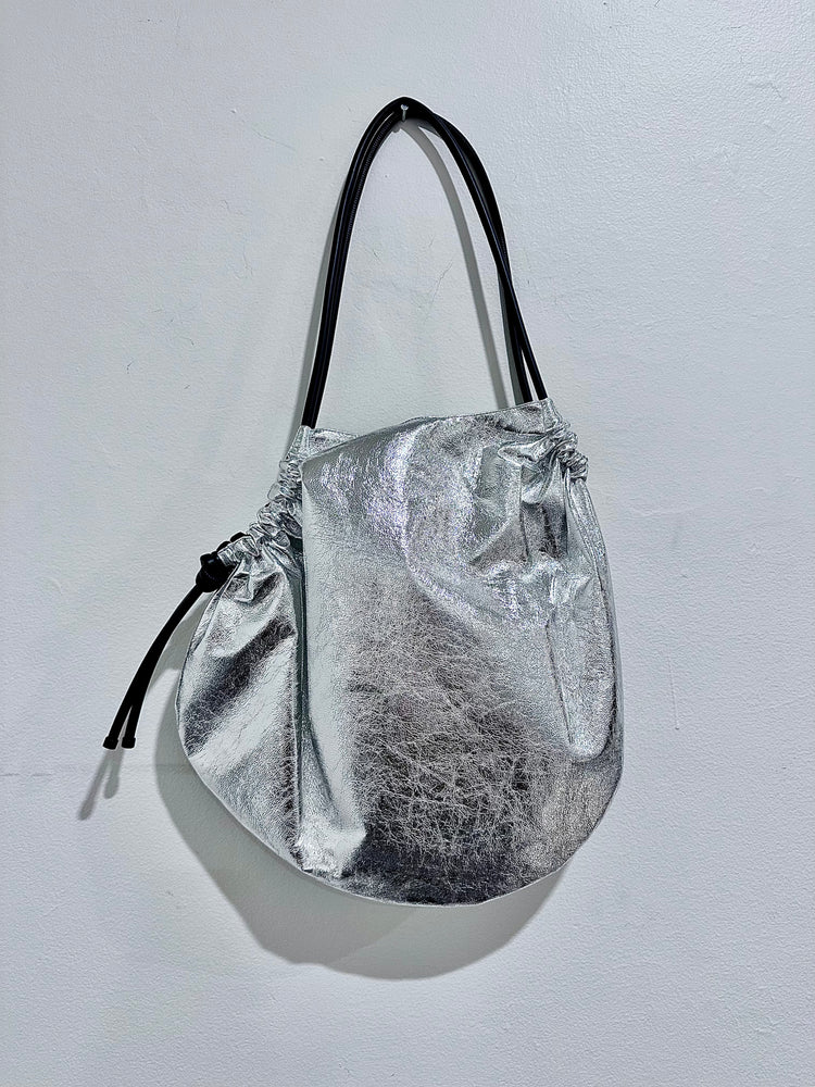 InZu Cocco Tote Bag Silver Space
