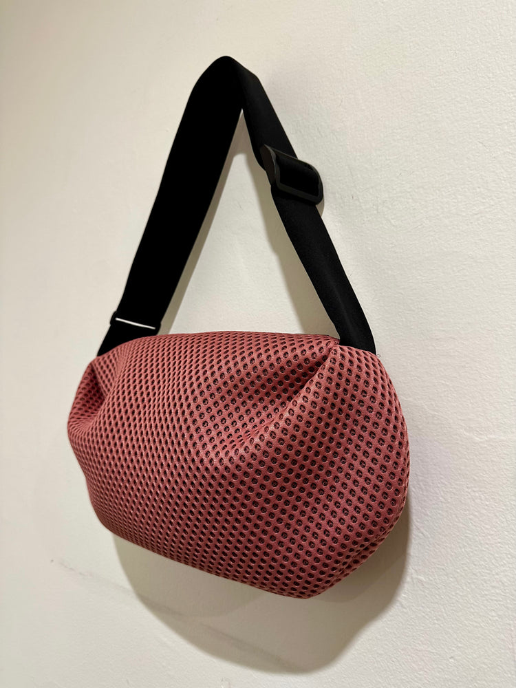 InZu Bean Crossbody Bag Rose Dots Pink