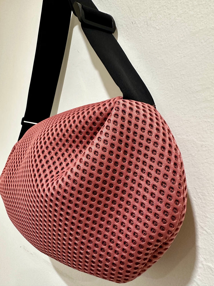 InZu Bean Crossbody Bag Rose Dots Pink