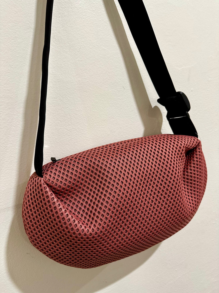 InZu Bean Crossbody Bag Rose Dots Pink