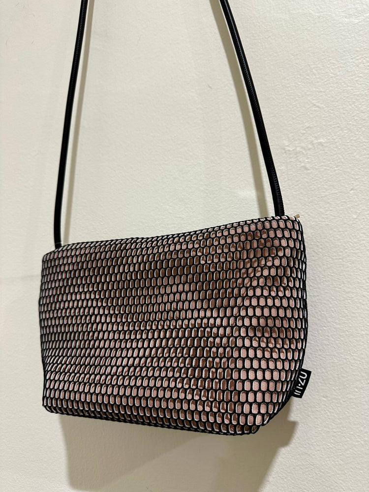 InZu Mouse Black and Pink Hive Crossbody Bag