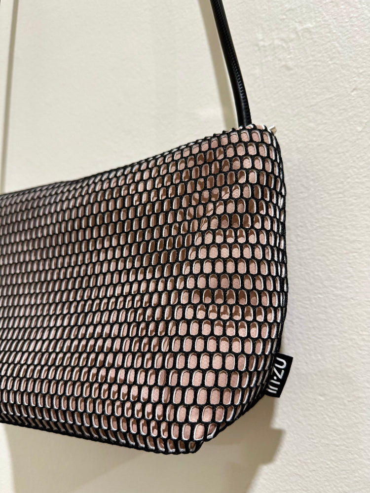 InZu Mouse Black and Pink Hive Crossbody Bag