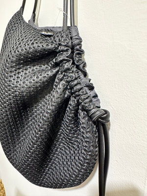 InZu Cocco Tote Bag Black Bubble