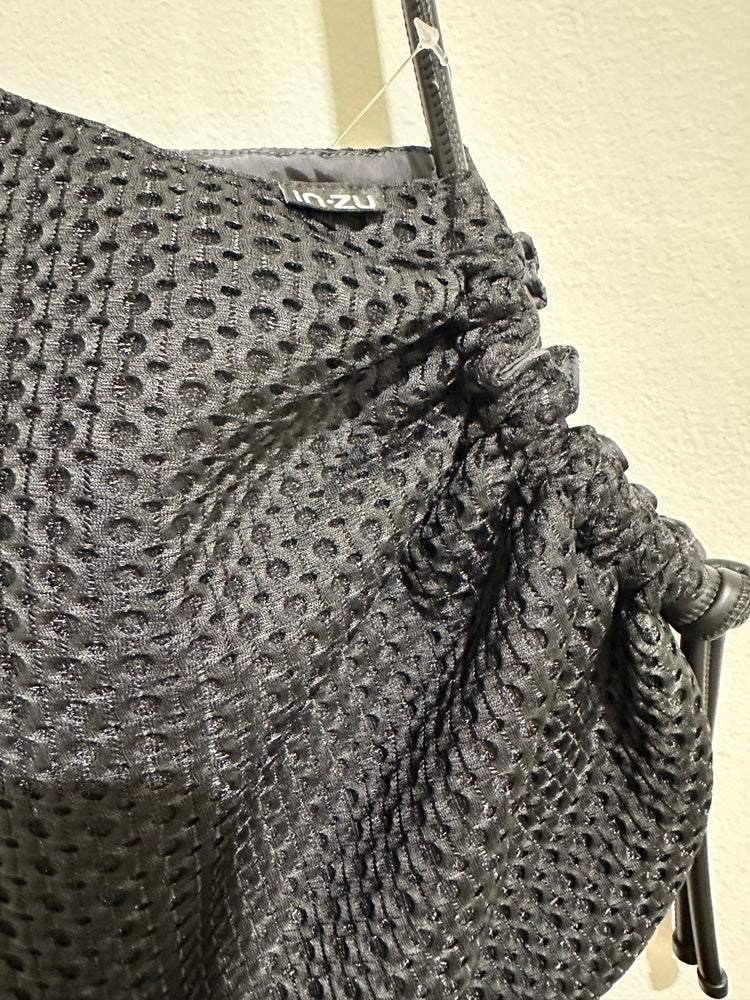 InZu Cocco Tote Bag Black Bubble