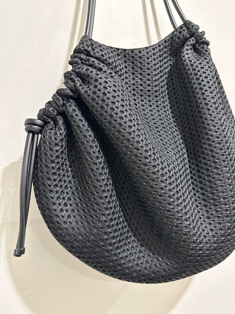 InZu Cocco Tote Bag Black Bubble