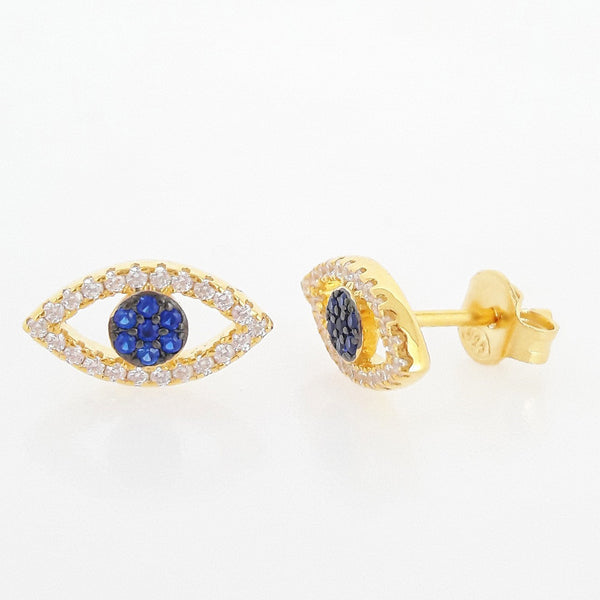 Gammie Evil Eye Zirconia Stud Earring
