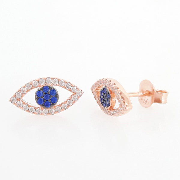 Gammie Evil Eye Zirconia Stud Earring