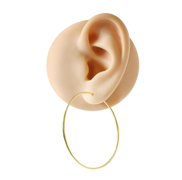 Gammie Gołd Filled Large Hoop Earring