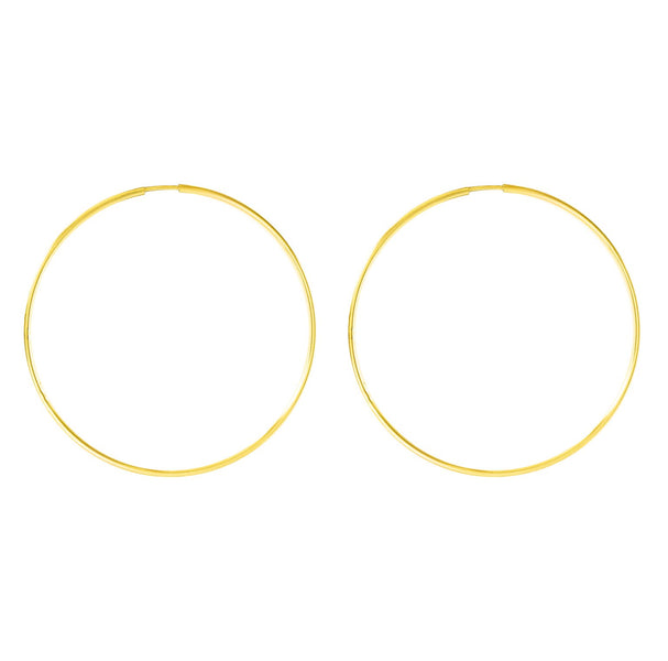 Gammie Gołd Filled Large Hoop Earring