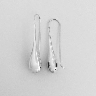 Gammie Silver Teardrop Earring