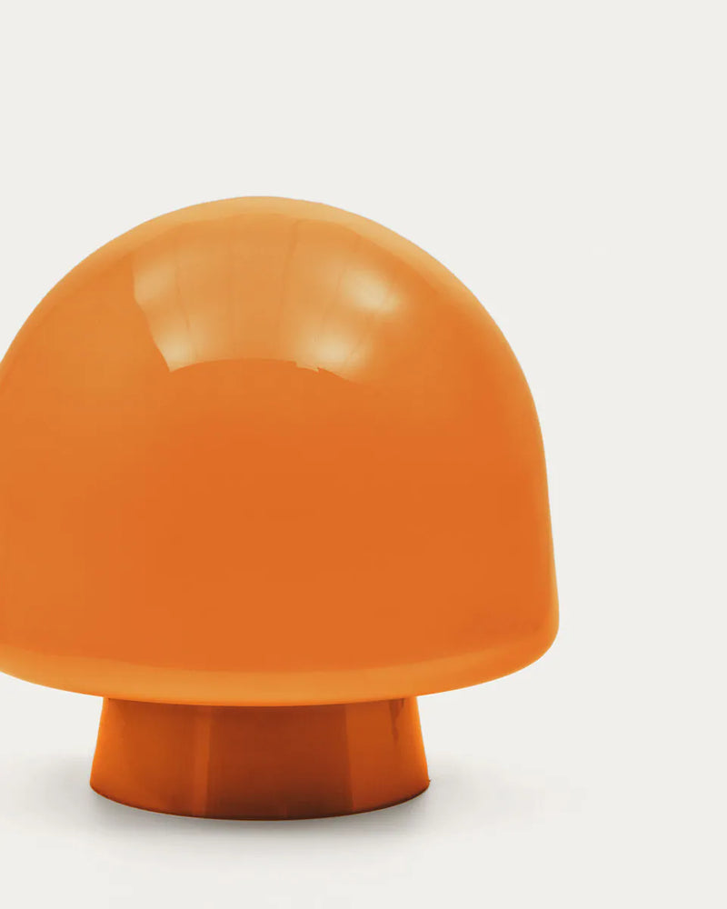 La Forma Reid Glass Mushroom Lamp