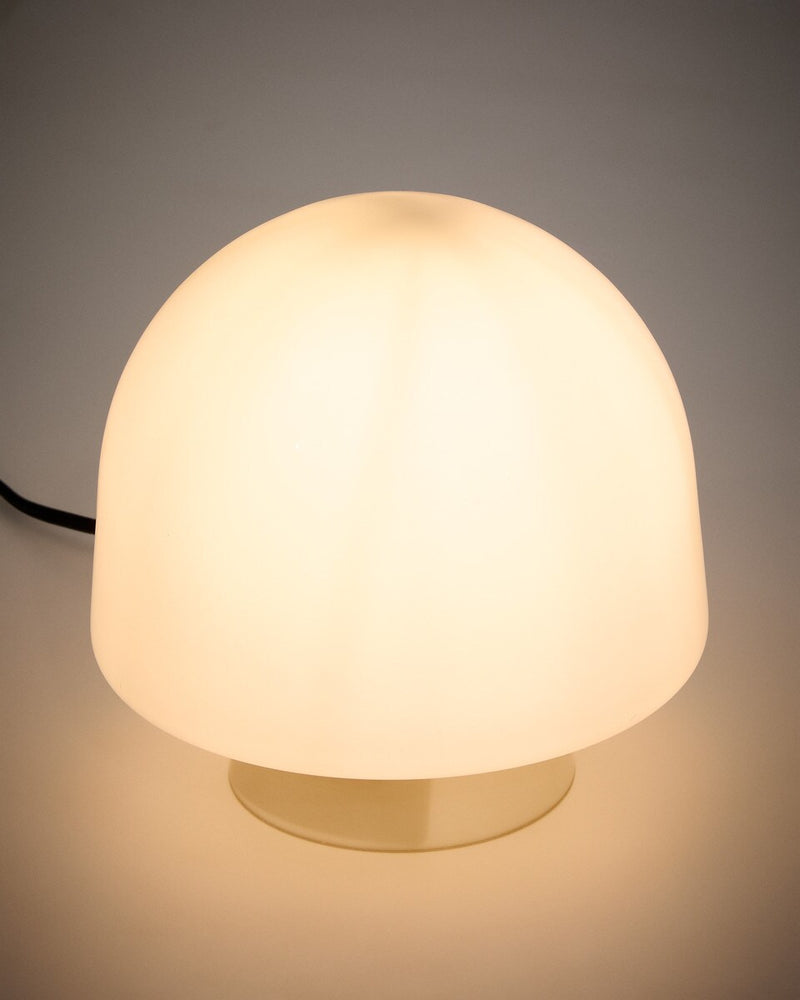 La Forma Reid Glass Mushroom Lamp